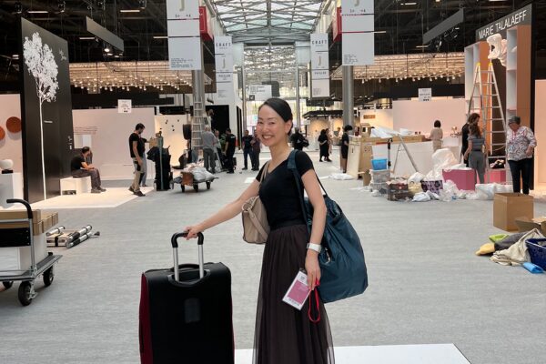 Maison&Objetの展示が終わり会場から撤収する様子