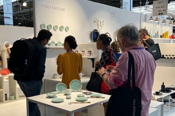 Maison&Objet来場者対応の様子