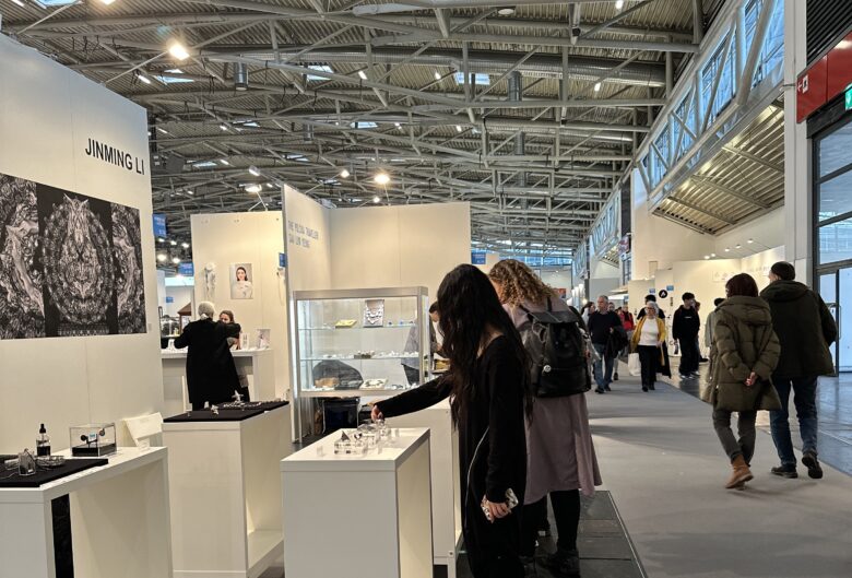 Handwerk & Design Messe2025のJewellery & Gallery Boulevard ジュエリー&ギャラリー通りの様子